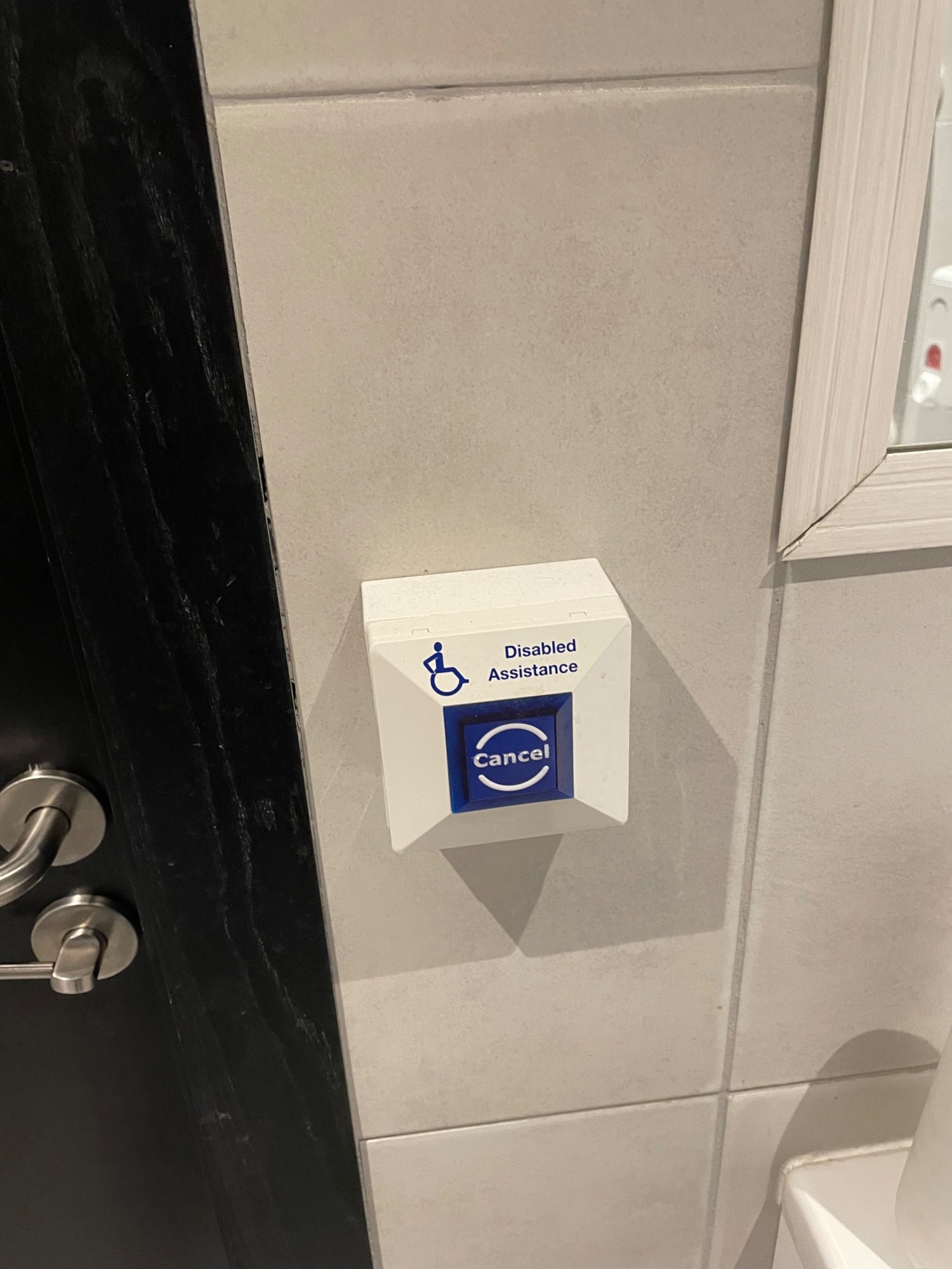 Assistance button
