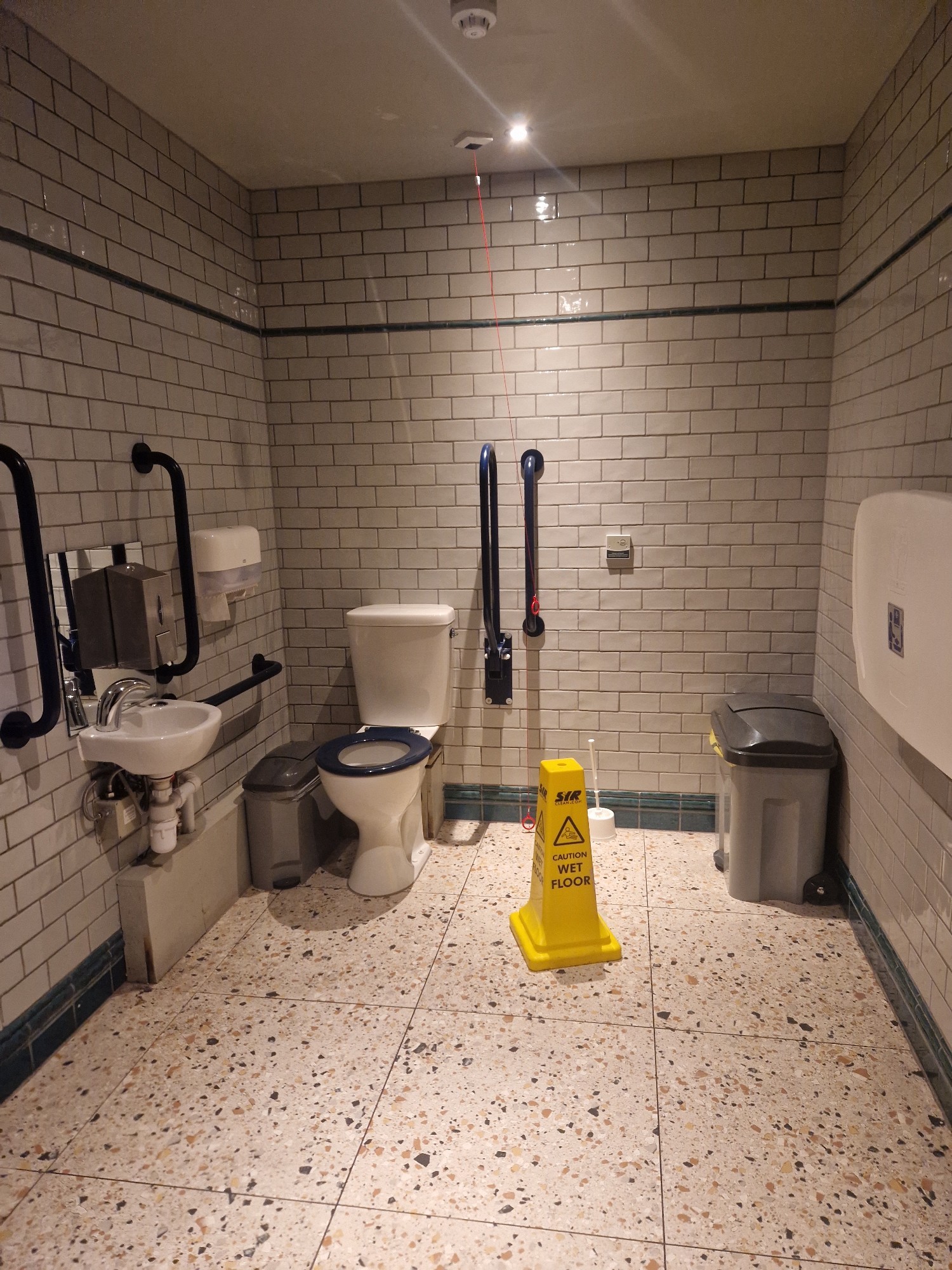 One of two accessible bathrooms.