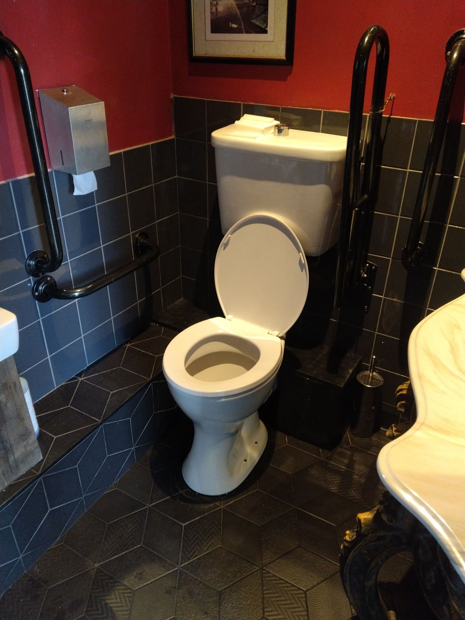 Accessible toilet.