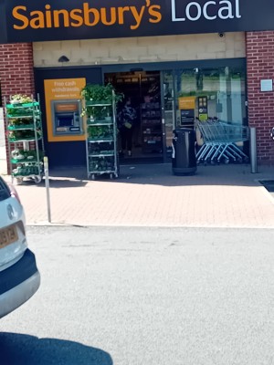 Automatic doors for this shop and the enterance is flat so easy wheelchair access.
