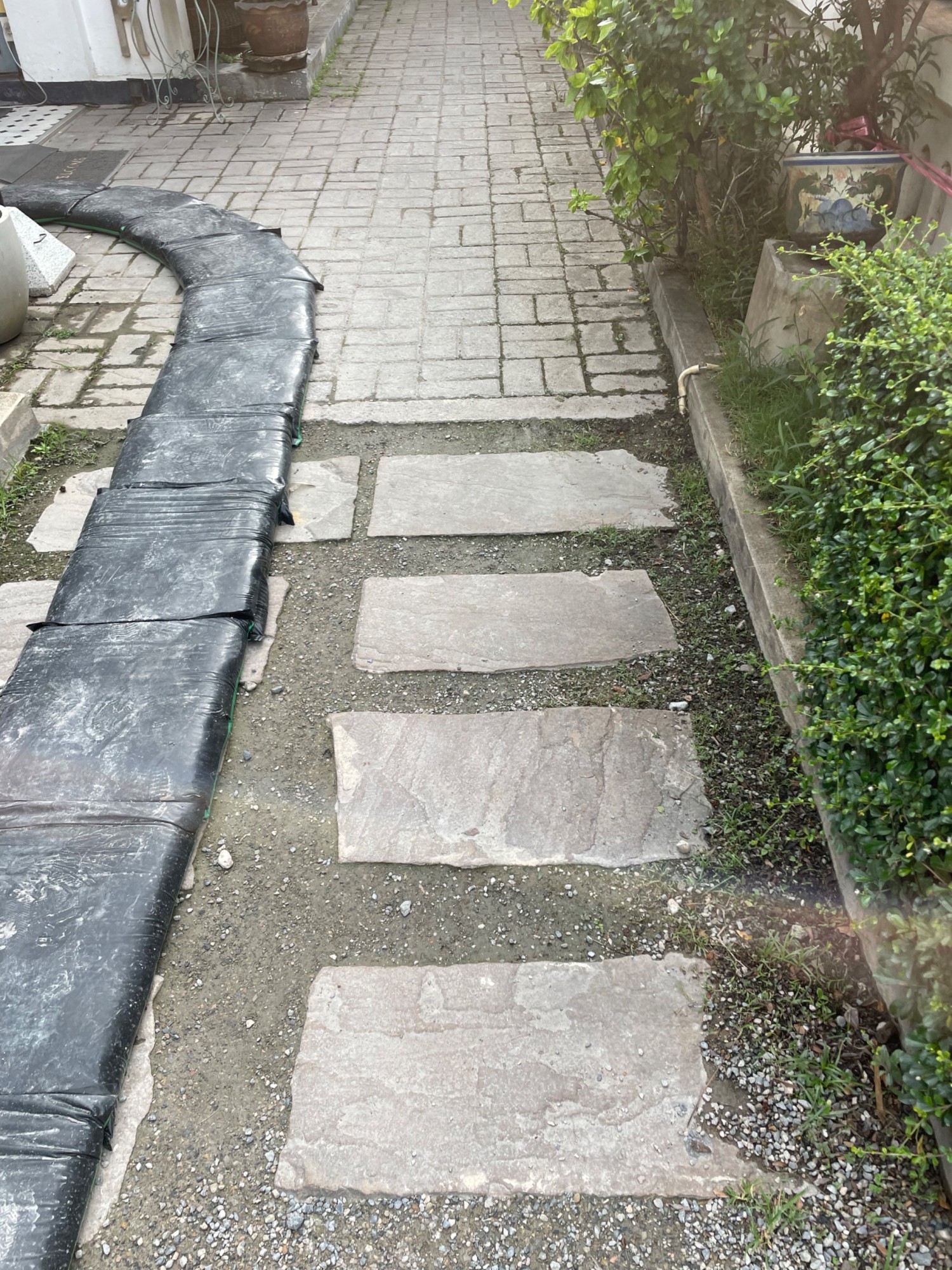 Pathway from car park