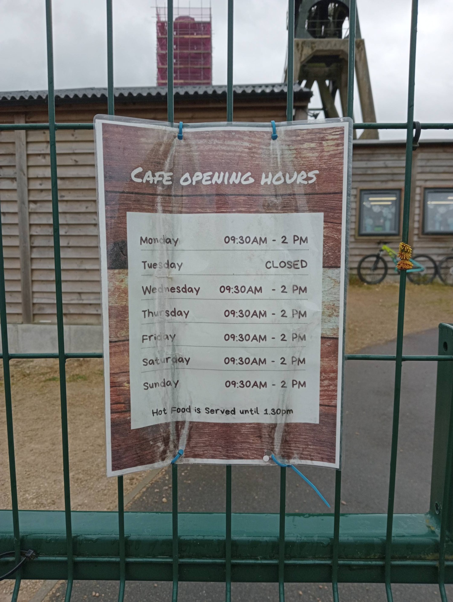 Opening times