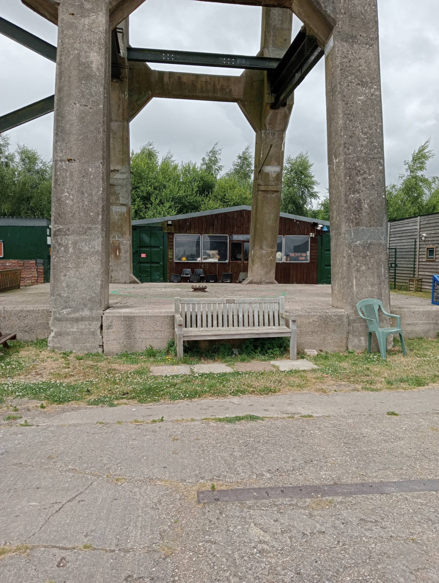 Outside seating